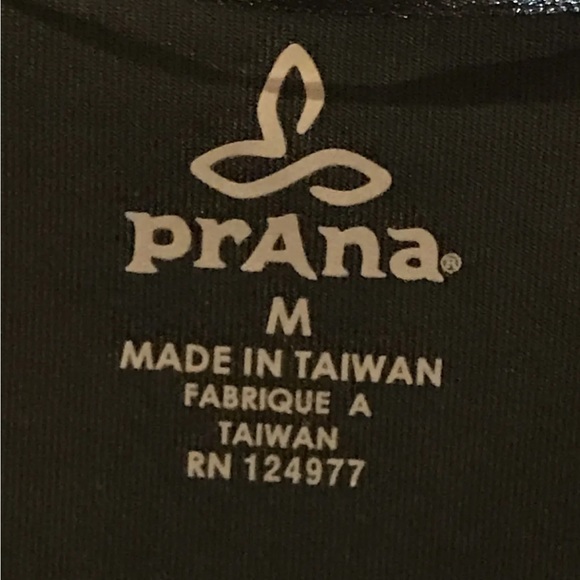 PrAna BLACK DRESS Tally Wrap Front Soft Stretch Comfy Black Midi Spandex MEDIUM - Picture 2 of 9